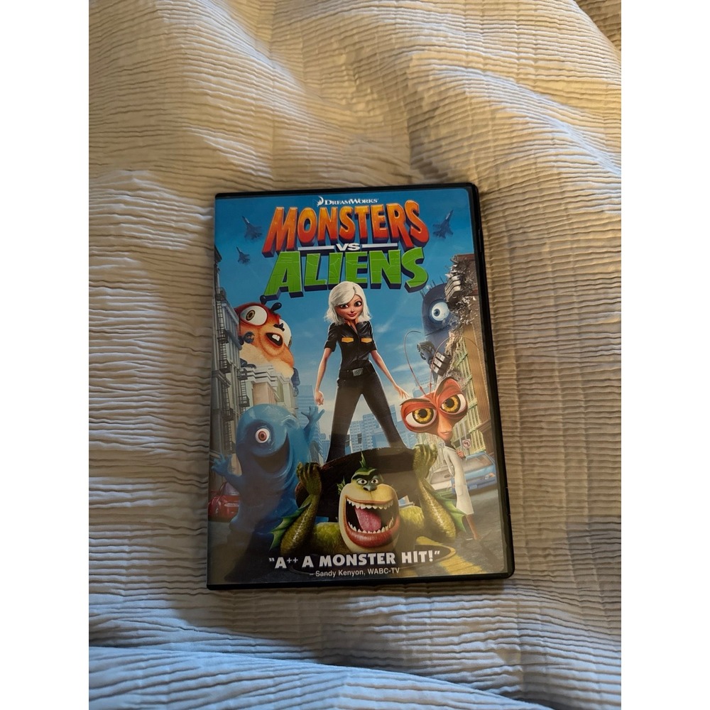 Dreamworks Monster vs Aliens DVD